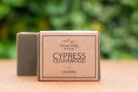 Three Hills Soap Natural Face & Body Soap - Calming Cypress and Cedarwood