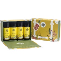 The Handmade Soap Co - Travel Suitcase - Shampoo, Conditioner, Body Wash & Body Lotion Mini's