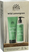 Urtekram 100% Natural Wild Lemongrass Body Wash and Body Lotion Gift Set