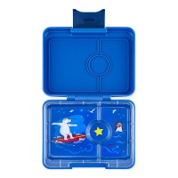 Yumbox Snack Leak Free Lunch Box - Surf Blue Polar Bear