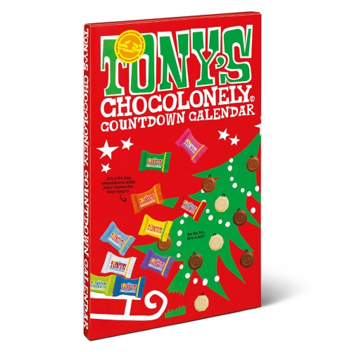 Tonys Chocolonely Fairtrade Giant Chocolate Advent Calendar