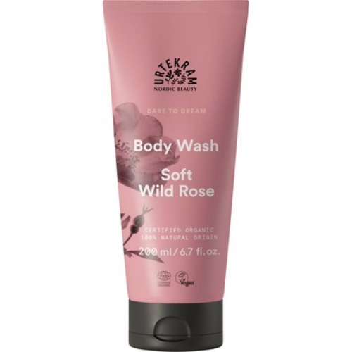 Urtekram 100% Natural Soft Wild Rose Body Wash