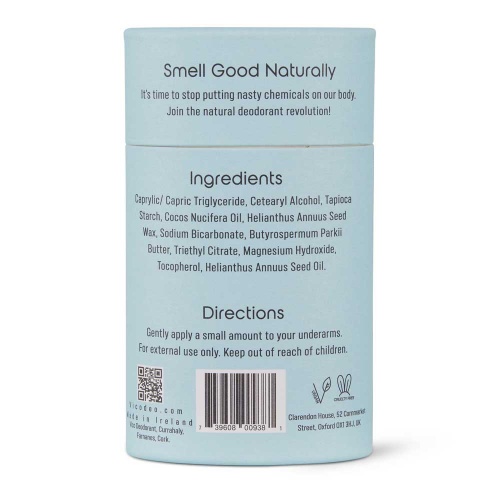 Vico Natural Deodorant   Plastic free - Fragrance Free