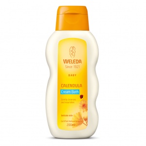 Weleda Calendula Baby Cream Bath - Gently Cleanses and Nourishes